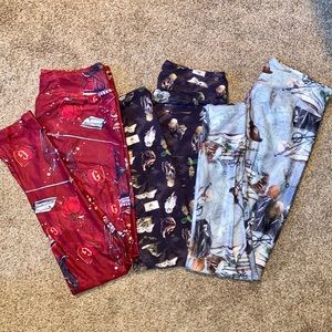 3 Harry Potter Charlie’s Project Leggings Sz 0-4